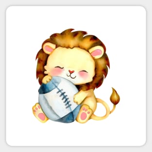 Lucky Rugby English Lion Sticker